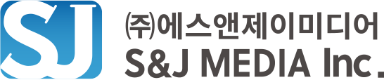 에스앤제이 미디어 로고